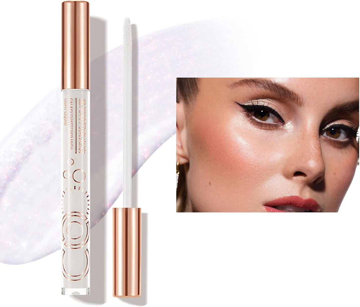 28 Make up Liquid High Gloss Cement Stick Does Not Stick Powder Nose Shadow Shadow Silhouette Concealer Tear 3Ml Freckle Pencil Makeup
