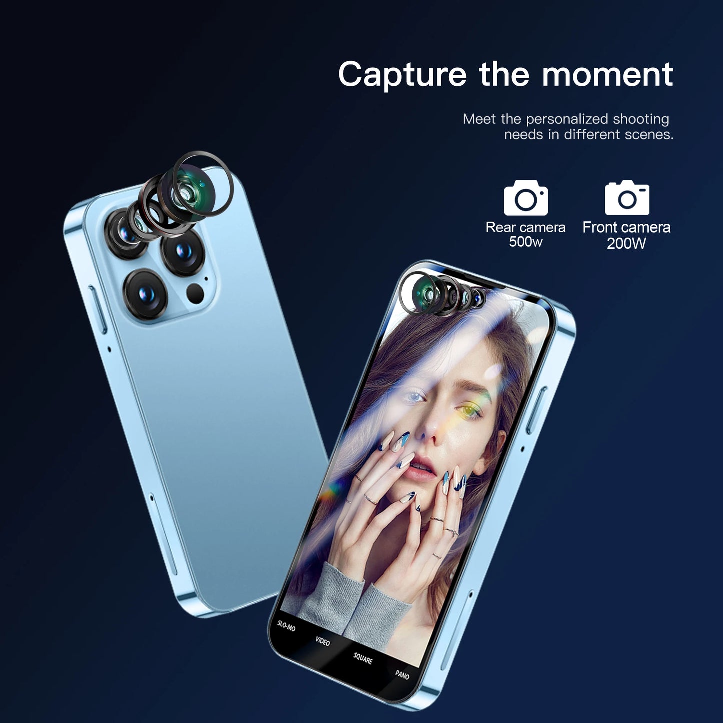 2025 NEW Mini Android Smartphone 3.88" HD Display,4G LTE/3G Wcdma,4Gb+128Gb/2Gb+16Gb,2000Mah Battery Small Mobile Phone Unlocked