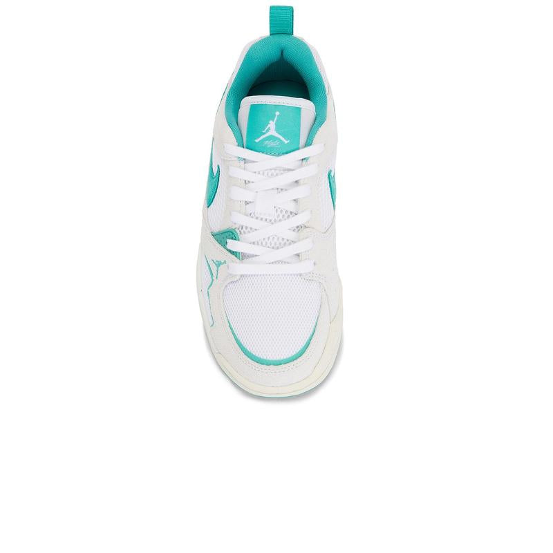 Jordan Comfort Era Sneaker in White, Washed Teal & Sail