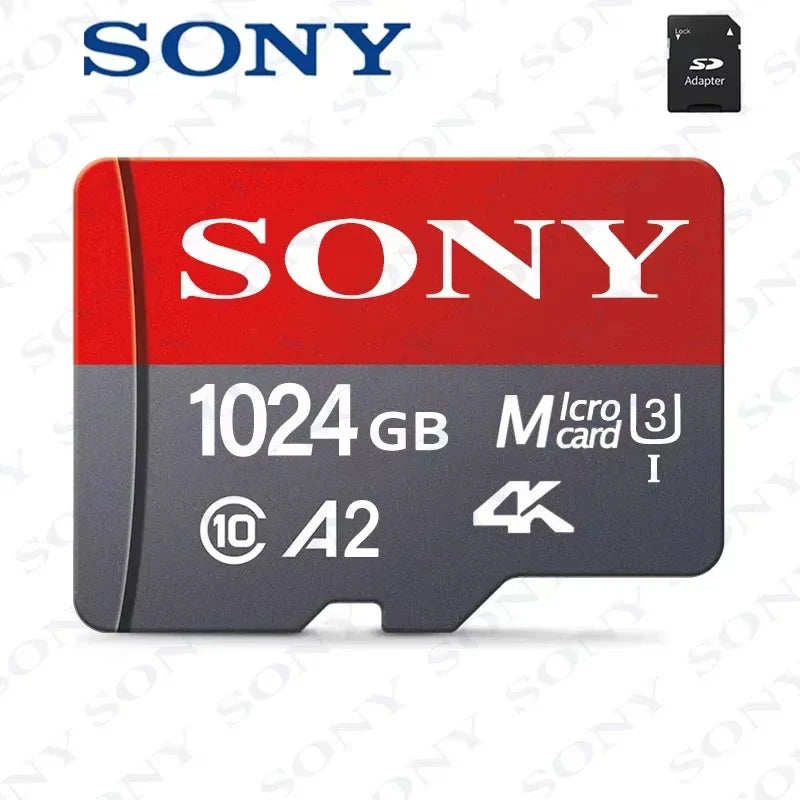 TF Memory Card 1TB High Speed Micro SD Card 128GB 1TB 512GB 256GB A2 U3 V30 SD TF Flash Cards for Xiaomi Phone Computer